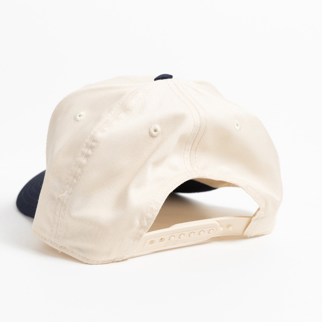 Puerto Rico Island - Natural/Navy - Ball Cap