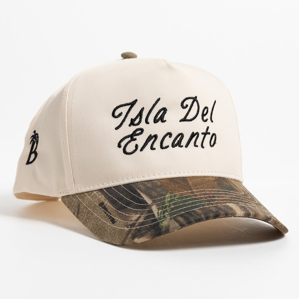 Isla Del Encanto - Camo - Ball Cap