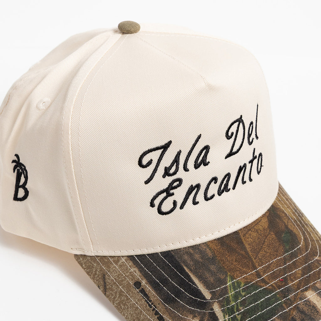 Isla Del Encanto - Camo - Ball Cap