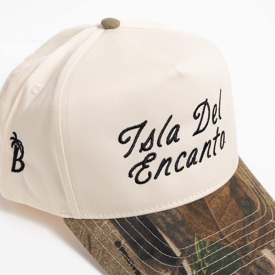 Isla Del Encanto - Camo - Ball Cap