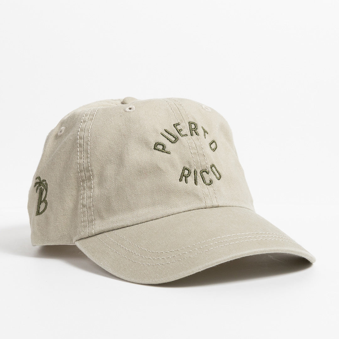 Puerto Rico - Stone - Pigment Dyed Cap