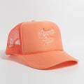 Puerto Rico Script - Coral - Foam Cap