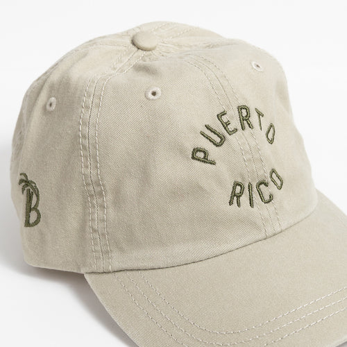 Puerto Rico - Stone - Pigment Dyed Cap
