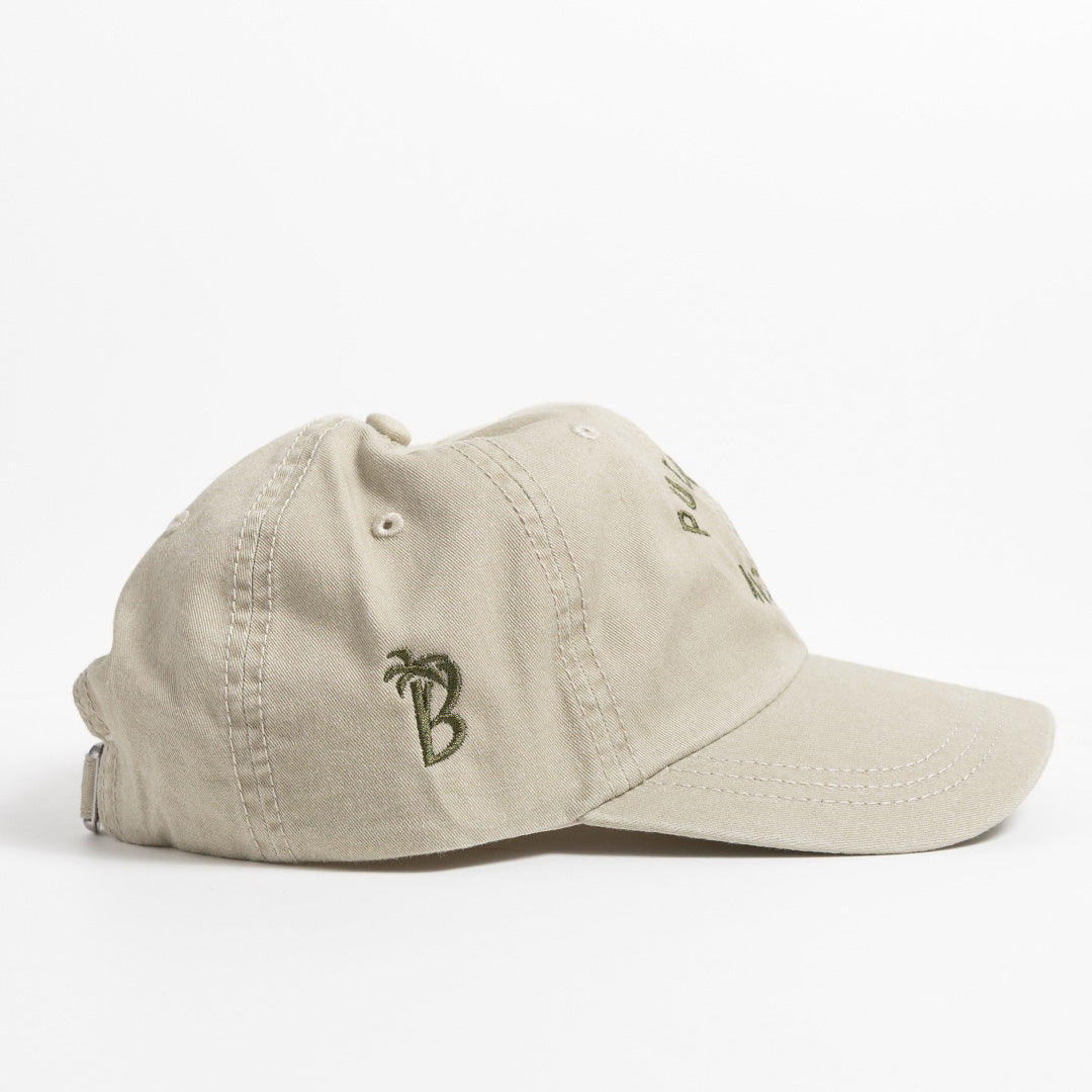 Puerto Rico - Stone - Pigment Dyed Cap