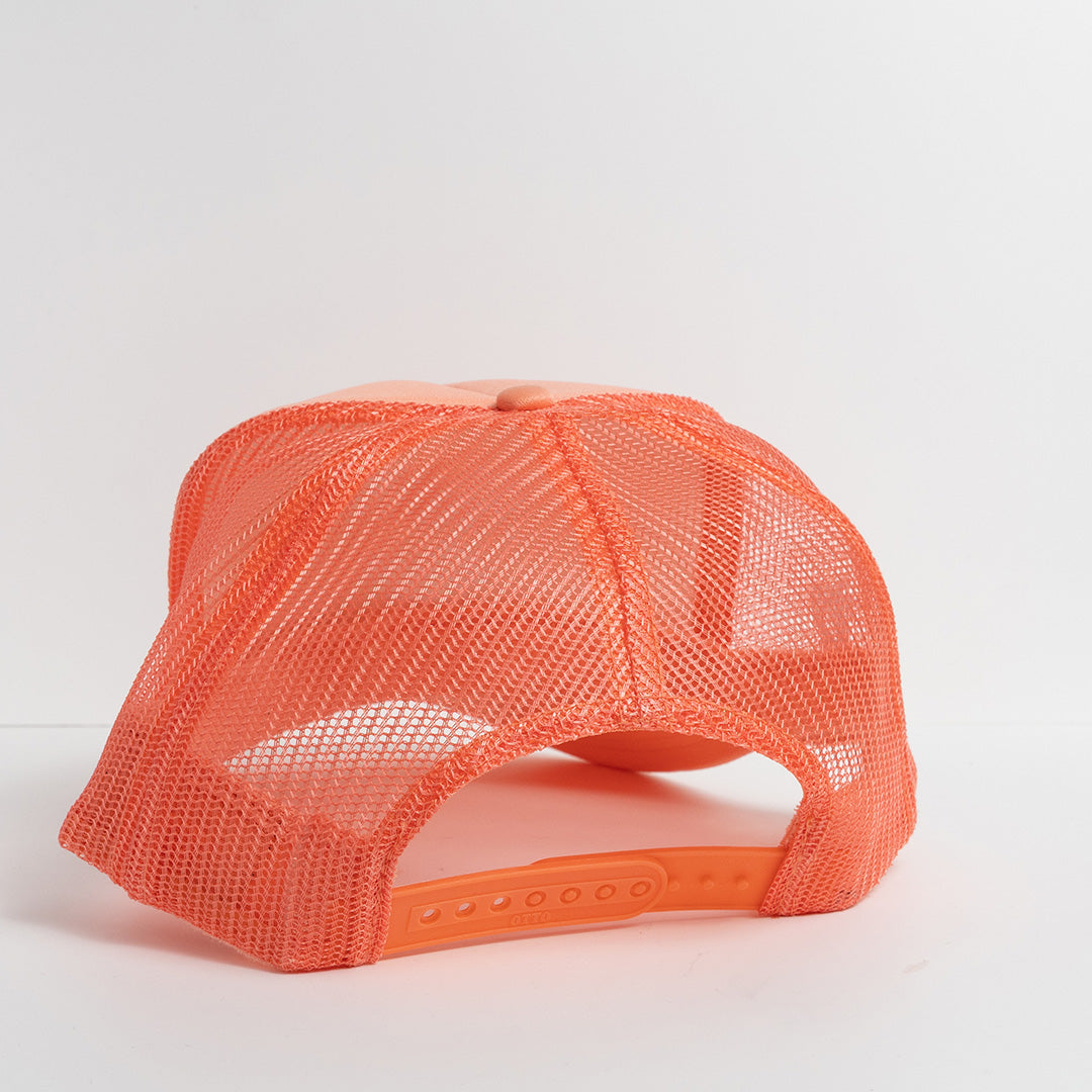 Puerto Rico Script - Coral - Foam Cap