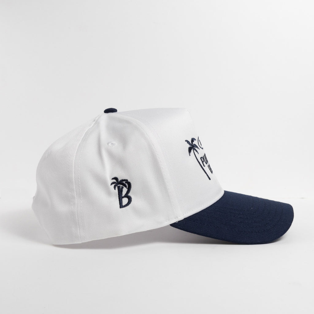 Puerto Rico 787 Palmas - White/Navy - Ball Cap