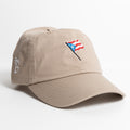 Puerto Rico Flag - Tan - Ball Cap